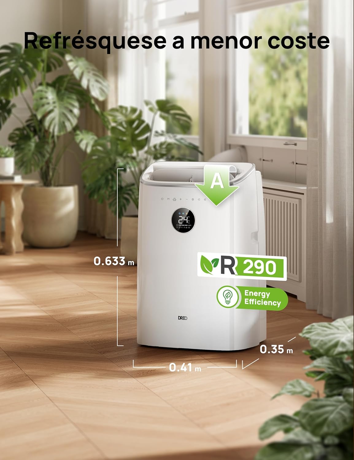 DREO Ar condicionado portátil 7500 Btu