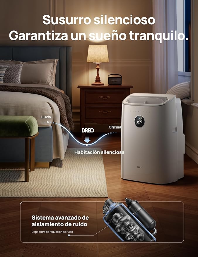 DREO Ar condicionado portátil 7500 Btu