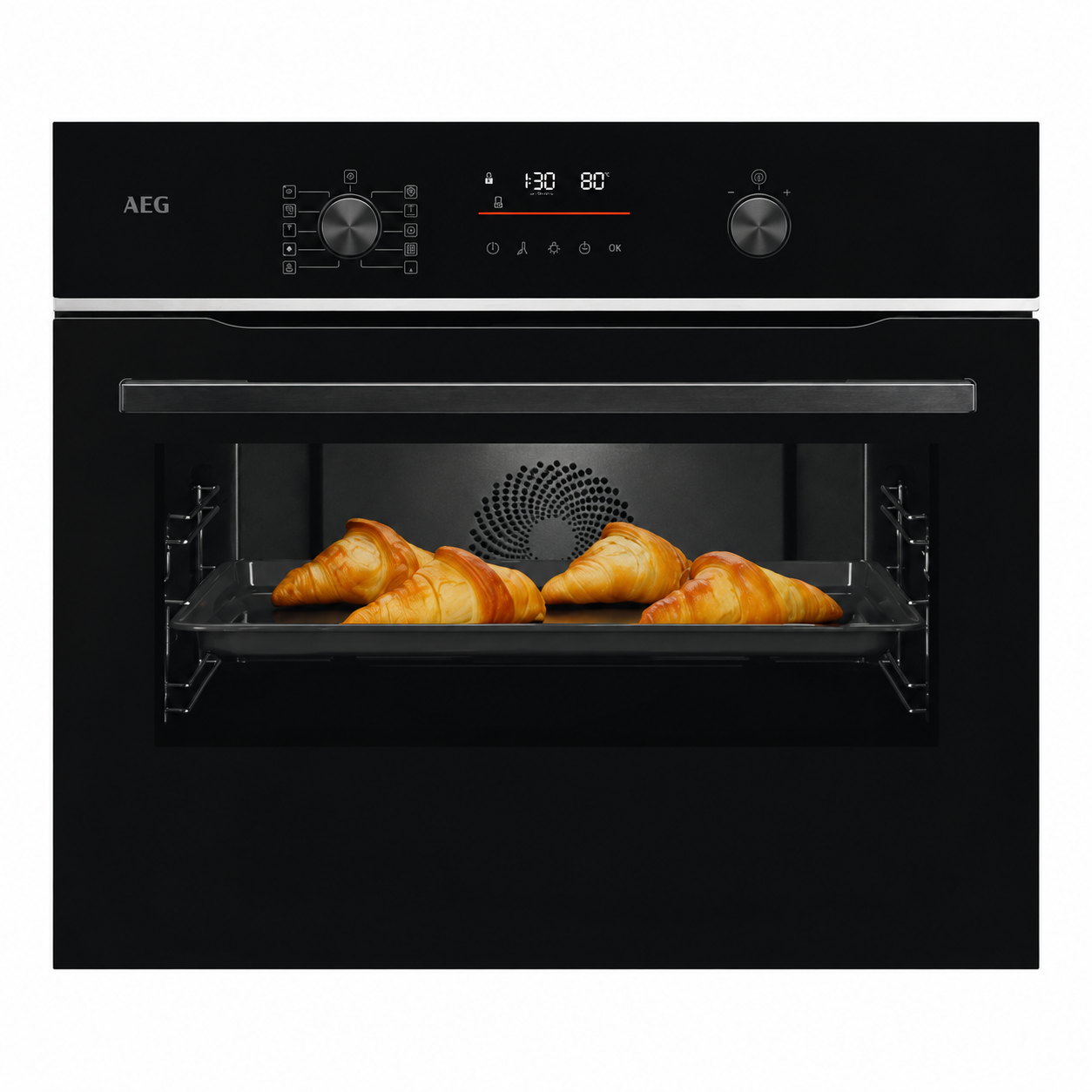 Kompakter Einbaubackofen 45 x 60 AEG TA5PK401B