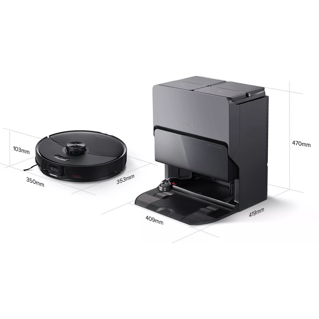 Aspirador robô ROBOROCK S8 MaxV Ultra preto